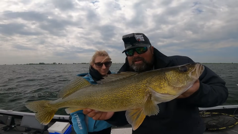 fishing couple