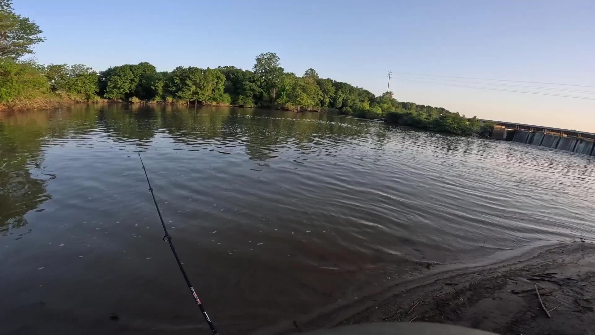 Rend Lake Spillway